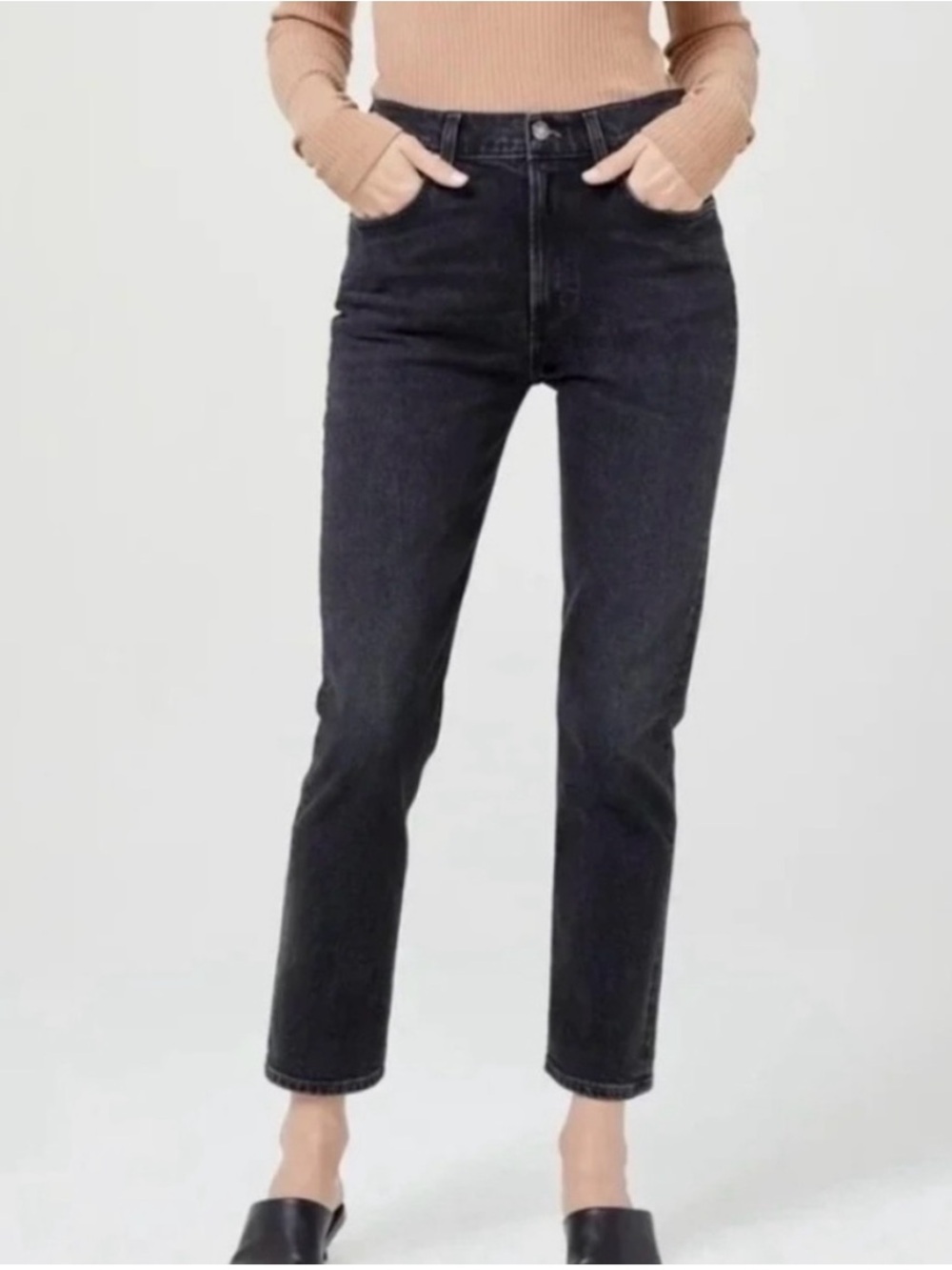 Agolde Merrel Straight Jeans in
Nightfall